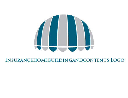 umbrella or canopy logo