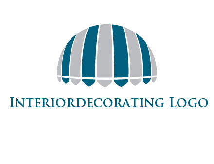 umbrella or canopy logo