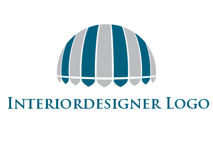 umbrella or canopy logo