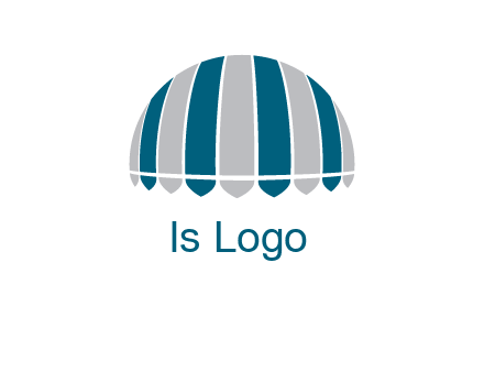 umbrella or canopy logo