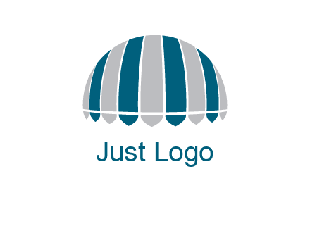 umbrella or canopy logo