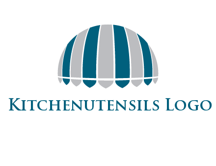 umbrella or canopy logo