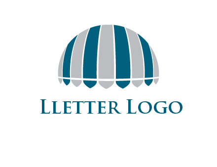 umbrella or canopy logo