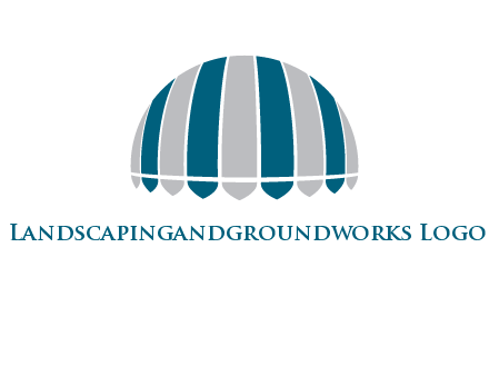 umbrella or canopy logo