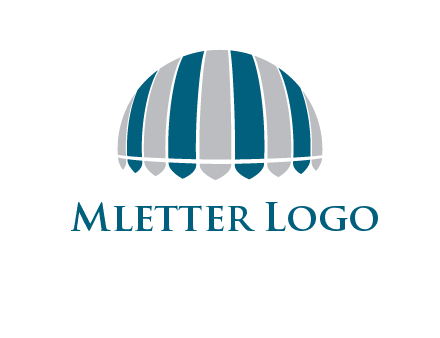 umbrella or canopy logo