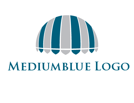 umbrella or canopy logo