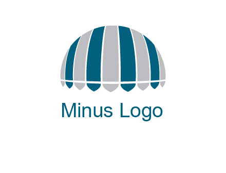umbrella or canopy logo