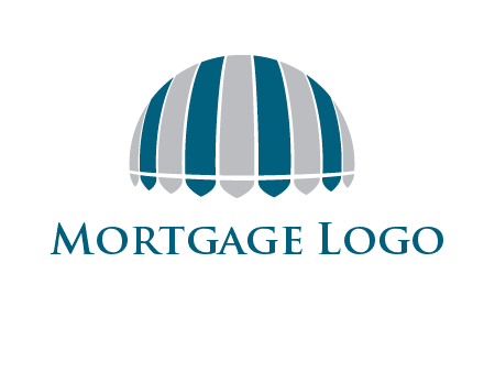umbrella or canopy logo