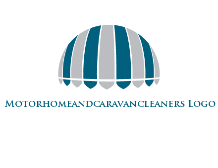 umbrella or canopy logo