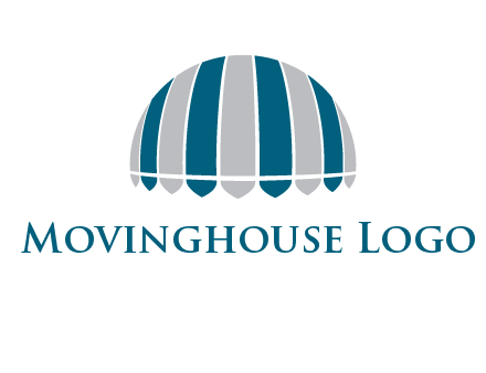 umbrella or canopy logo