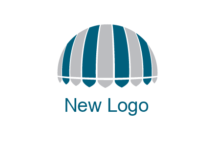 umbrella or canopy logo