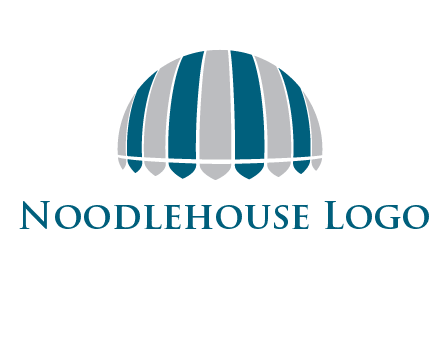 umbrella or canopy logo