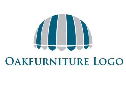 umbrella or canopy logo
