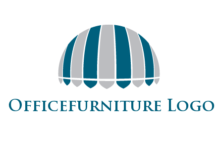 umbrella or canopy logo