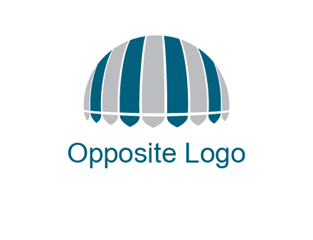 umbrella or canopy logo