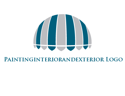 umbrella or canopy logo