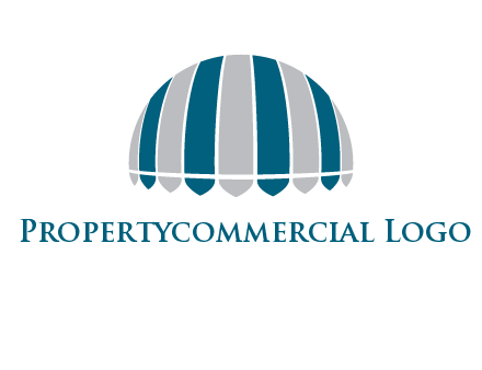 umbrella or canopy logo