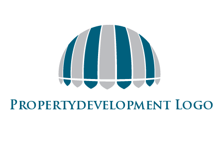 umbrella or canopy logo