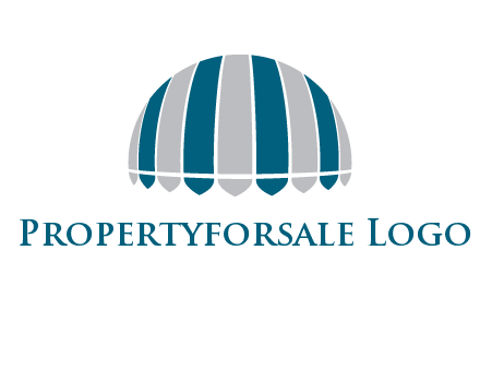 umbrella or canopy logo