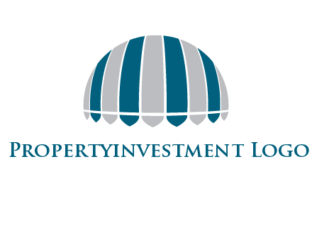 umbrella or canopy logo