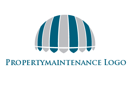 umbrella or canopy logo