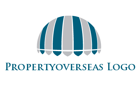umbrella or canopy logo