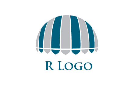 umbrella or canopy logo