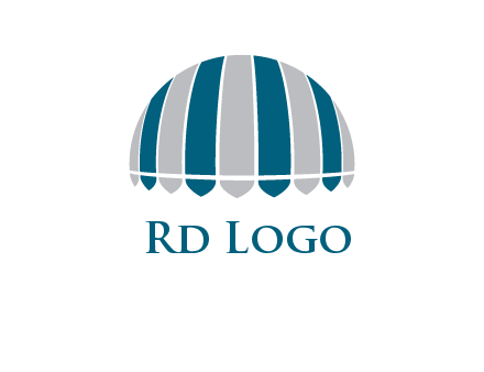 umbrella or canopy logo