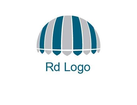 umbrella or canopy logo