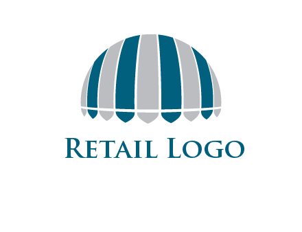 umbrella or canopy logo