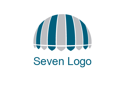 umbrella or canopy logo
