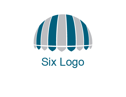 umbrella or canopy logo