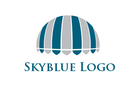 umbrella or canopy logo