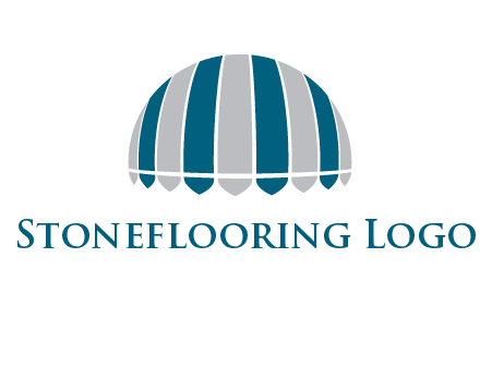 umbrella or canopy logo