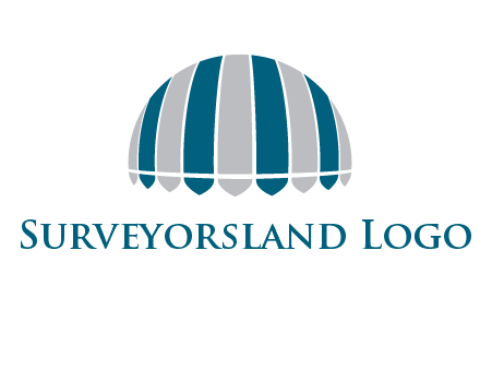 umbrella or canopy logo