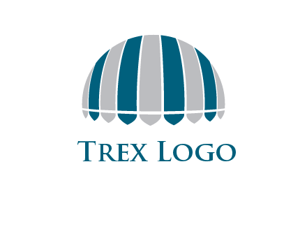 umbrella or canopy logo