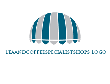 umbrella or canopy logo