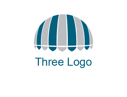 umbrella or canopy logo