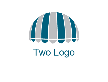 umbrella or canopy logo