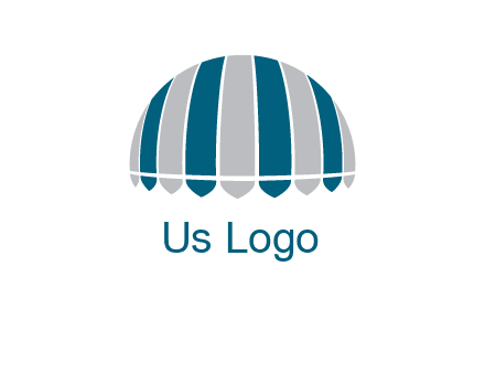 umbrella or canopy logo