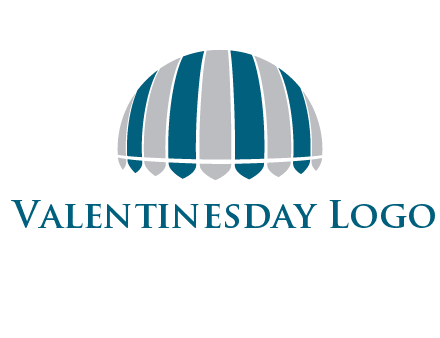 umbrella or canopy logo