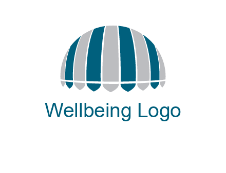 umbrella or canopy logo