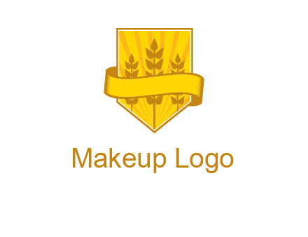 wheat in shield agriculture logo