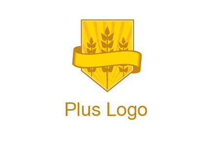 wheat in shield agriculture logo