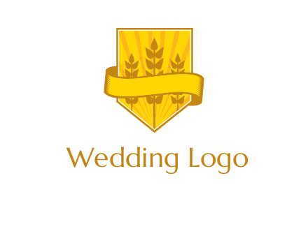 wheat in shield agriculture logo