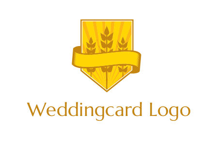 wheat in shield agriculture logo
