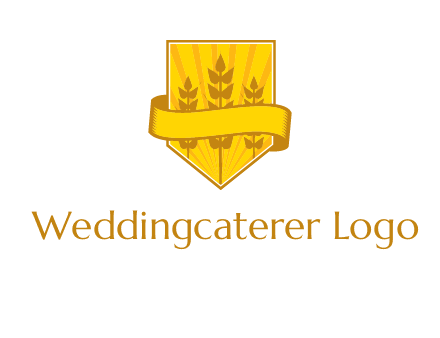 wheat in shield agriculture logo