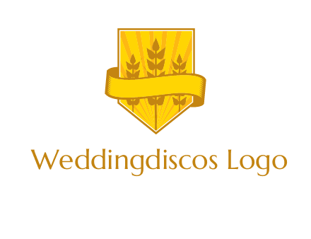 wheat in shield agriculture logo