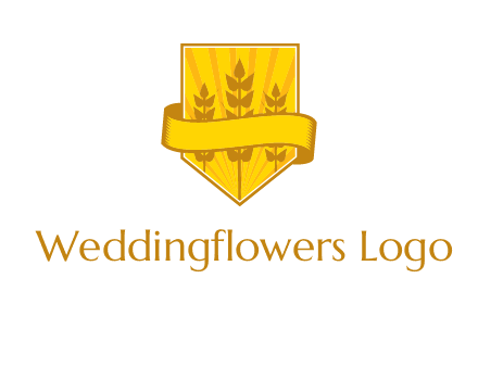 wheat in shield agriculture logo