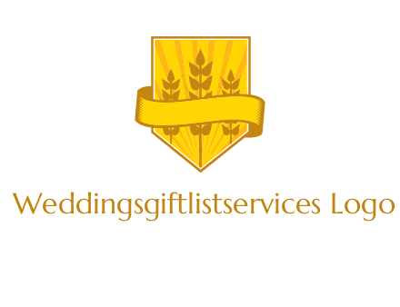 wheat in shield agriculture logo
